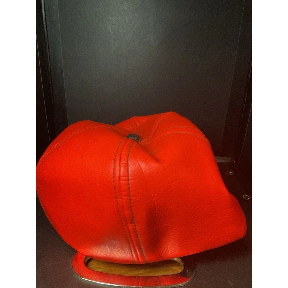 Vintage Ithaca Gun Patch Hunter Orange Cap Hat  Hunting Shotguns Rifles
